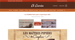 Desktop Screenshot of courrieu-pipes.com